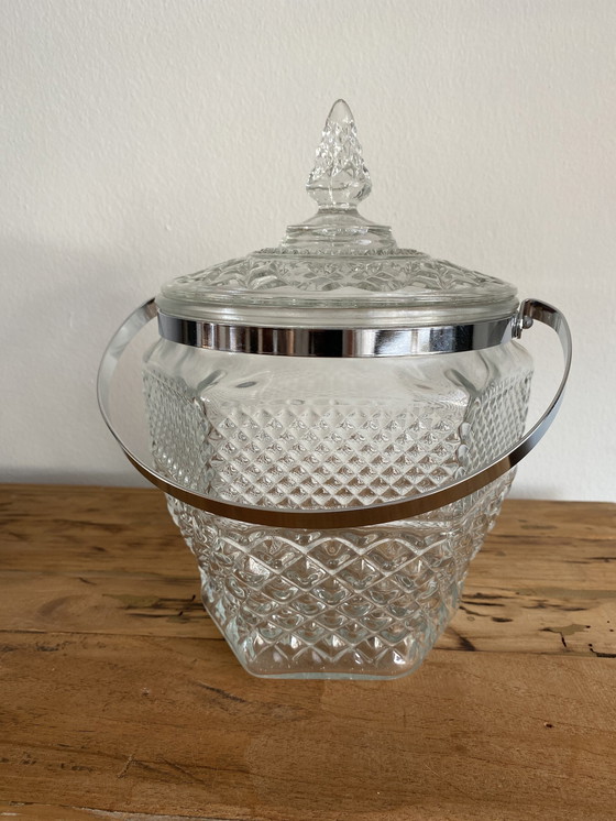 Image 1 of Anchor Hocking Wexton Crystal Ice Bucket