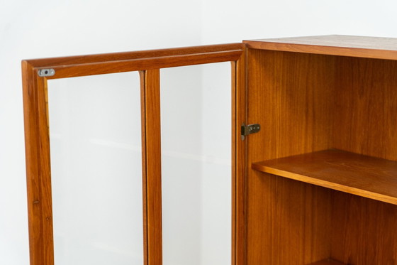 Image 1 of Teak Showcase By Ib Kofod-Larsen For Faarup Møbelfabrik (Denmark, 1960S).