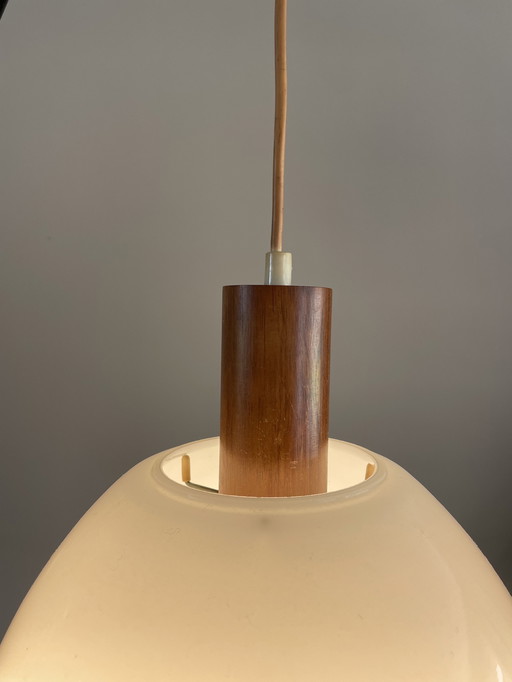 Lampe d'école danoise Vintage Art Déco