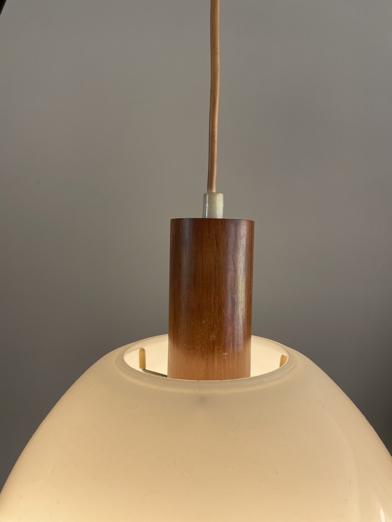 Image 1 of Lampe d'école danoise Vintage Art Déco