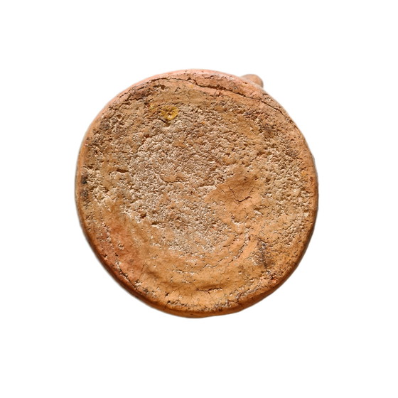 Image 1 of Cruche berbère vintage en terre cuite d'Afrique du Nord