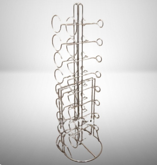 Wine rack by Wireworks London