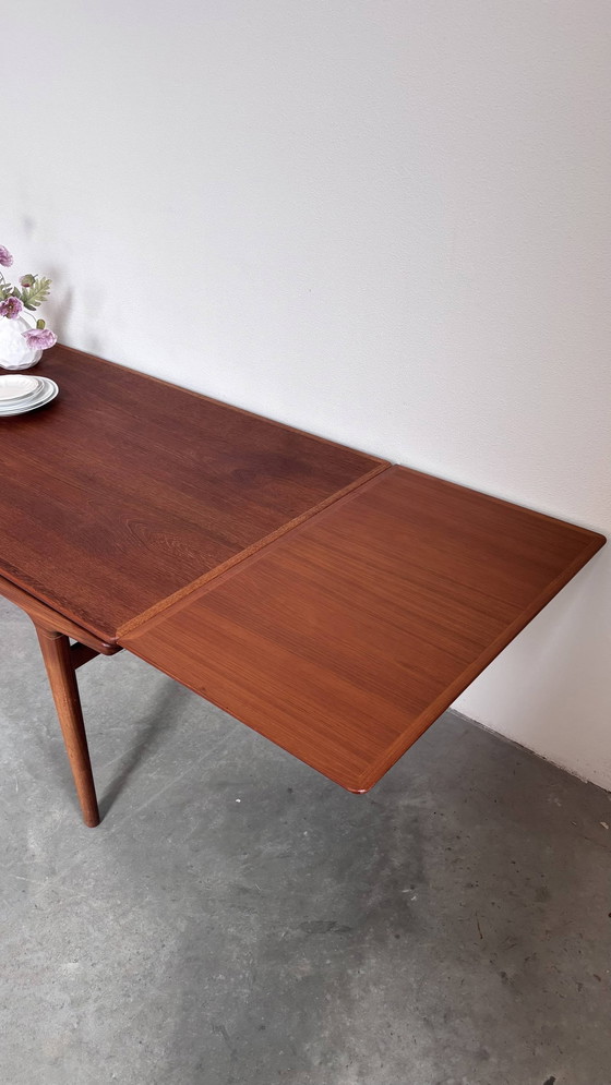 Image 1 of Vintage Danish Dining Table Johannes Andersen Teak