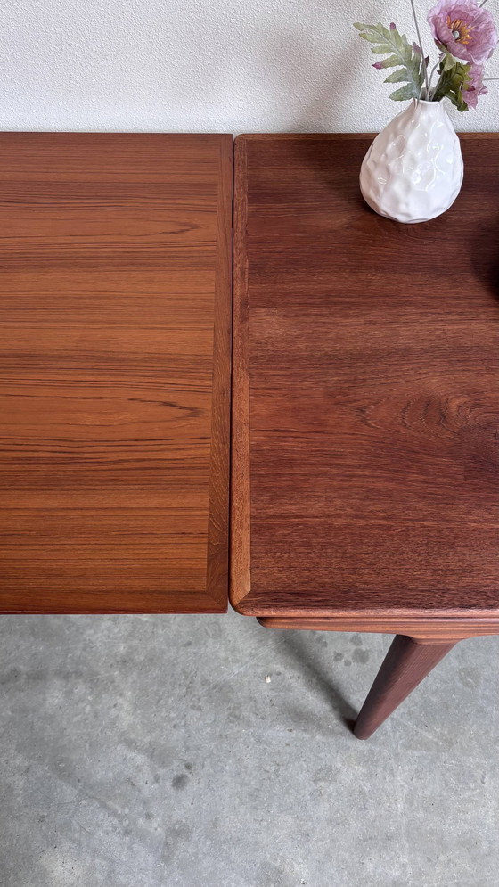 Image 1 of Vintage Danish Dining Table Johannes Andersen Teak