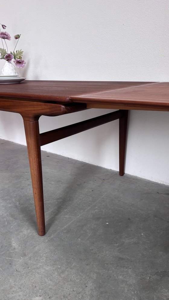 Image 1 of Vintage Danish Dining Table Johannes Andersen Teak