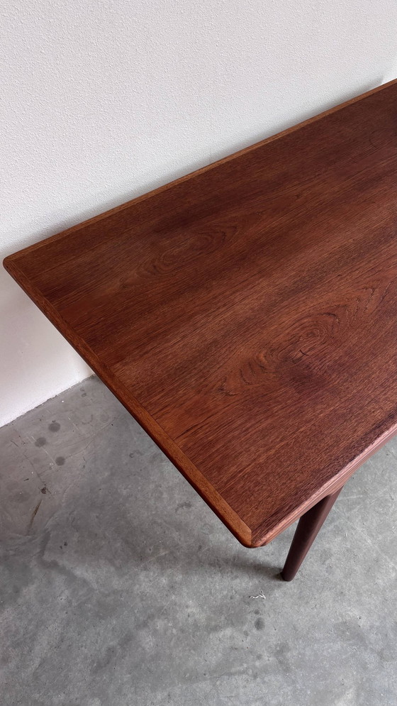 Image 1 of Vintage Danish Dining Table Johannes Andersen Teak