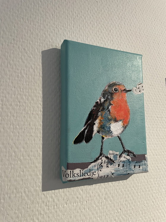 Image 1 of Painting Of A Robin