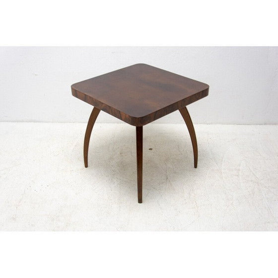 Image 1 of Vintage walnut Spider coffee table H 259 by Jindřich Halabala, Czechoslovakia 1950s