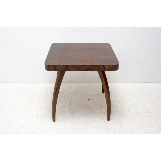 Image 1 of Vintage walnut Spider coffee table H 259 by Jindřich Halabala, Czechoslovakia 1950s