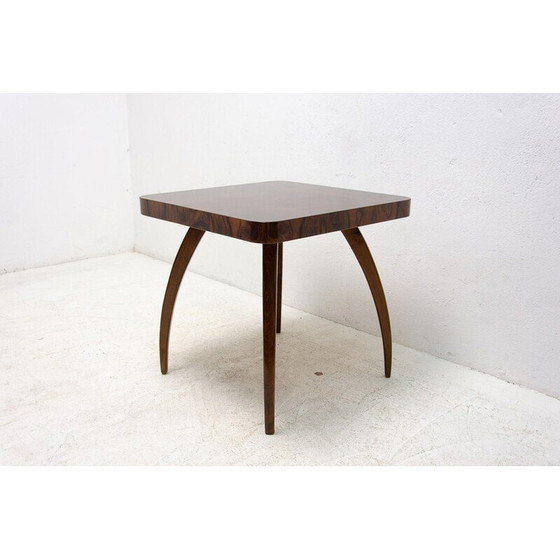 Image 1 of Vintage walnut Spider coffee table H 259 by Jindřich Halabala, Czechoslovakia 1950s