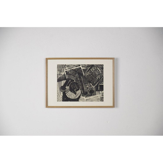 Image 1 of Grafica vintage moderna di Vide Jansson e Träsnitt, 1960