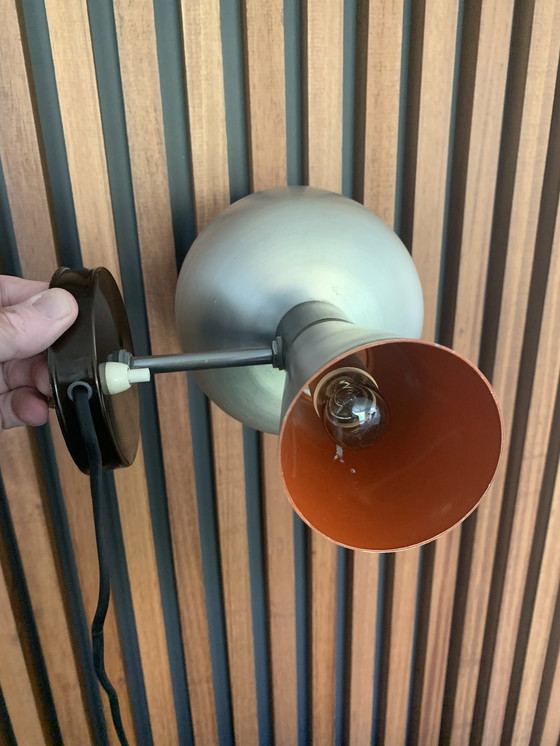 Image 1 of Lampe murale vintage Herda Diabolo