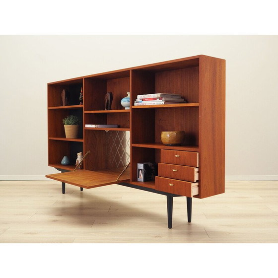 Image 1 of Teak bookcase, Danish design, 1970s, production: Denmark