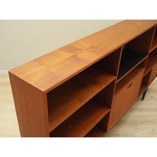 Teak bookcase, Danish design, 1970s, production: Denmark