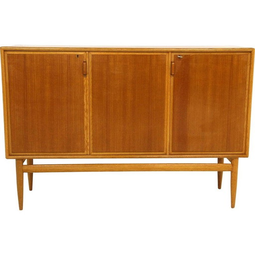 Vintage teak sideboard by Bertil Fridhagen for Bodafors, Sweden 1960