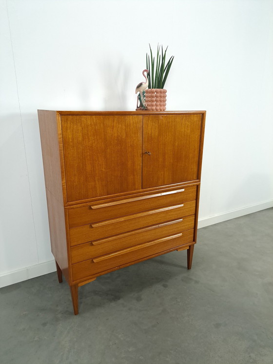 Image 1 of Design Wk Möbel Teak Chest of Drawers Vintage Cupboard