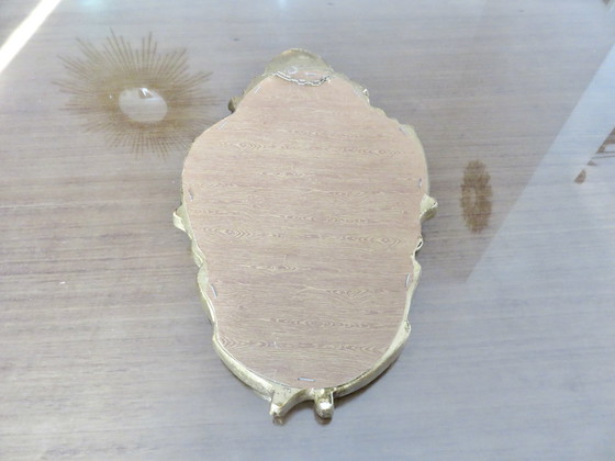 Image 1 of Baroque Style Mirror, Gold Resin, France, 1960/1970