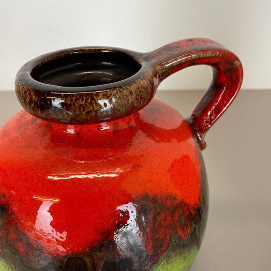 Image 1 of Pair of vintage fat lava ceramic vases by Scheurich, Germany 1970s