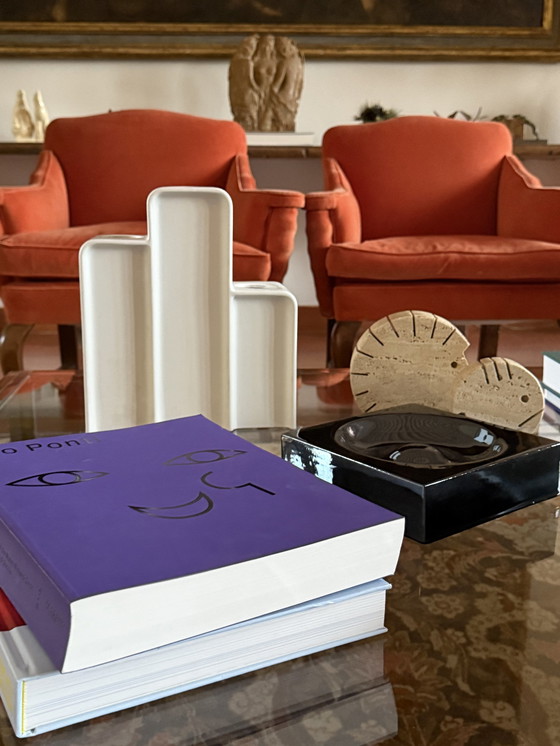 Image 1 of Makio Hasuike, Space Age Ceramic Vase, Arnolfo di Cambio, Italy 1975