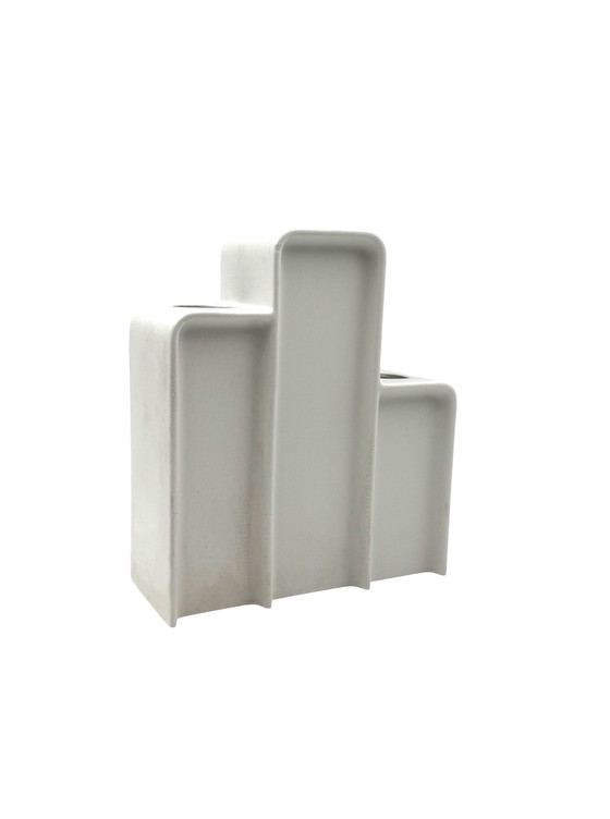 Image 1 of Makio Hasuike, Space Age Ceramic Vase, Arnolfo di Cambio, Italy 1975