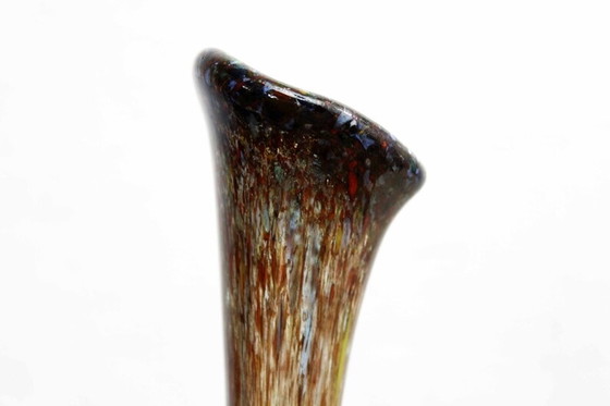 Image 1 of Vase La Rochère en verre soufflé 1970