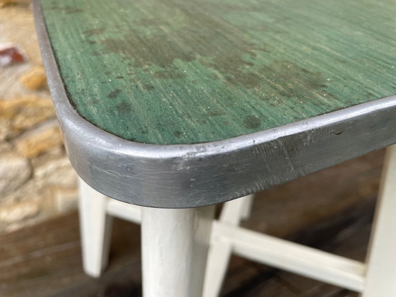 Image 1 of Sgabello vintage in legno da fattoria, anni '50