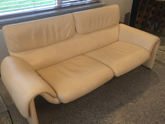 Image 1 of De Sede sofa white leather DS-2011