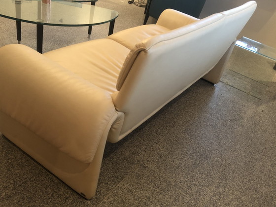 Image 1 of De Sede sofa white leather DS-2011