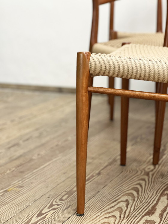 Image 1 of 6x J.L. Mollers Dining Chairs by Niels O. Moller