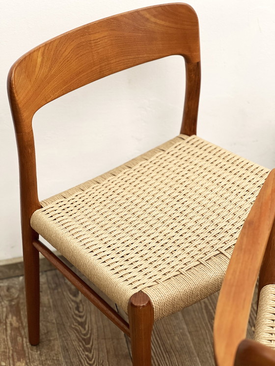 Image 1 of 6x J.L. Mollers Dining Chairs by Niels O. Moller