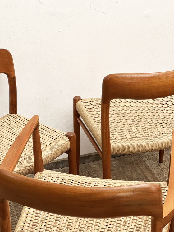 Image 1 of 6x J.L. Mollers Dining Chairs by Niels O. Moller