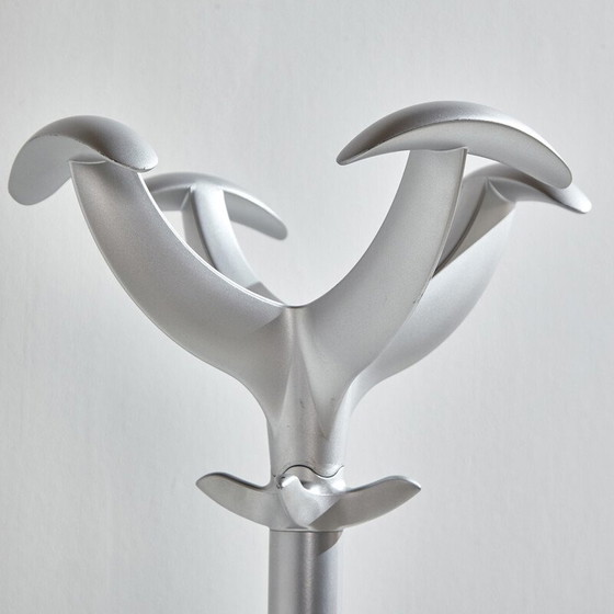 Image 1 of Vintage 1070 Cactus coat rack in metal and plastic by Raul Barbieri for Rexite, Italy 1980