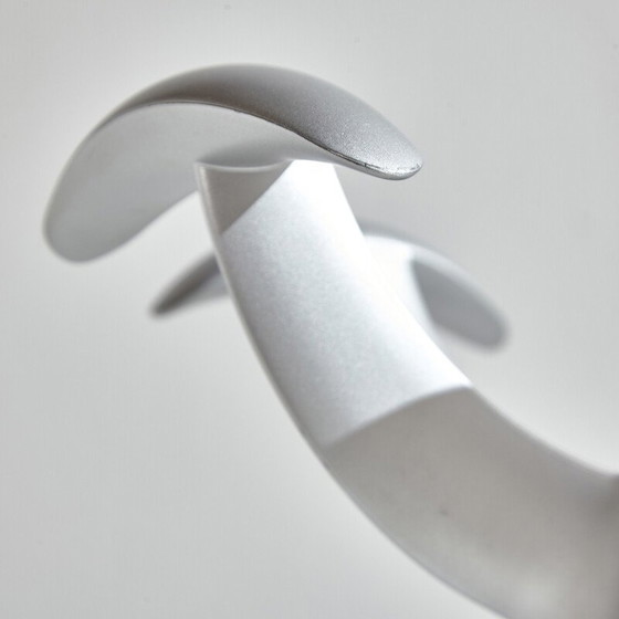 Image 1 of Vintage 1070 Cactus coat rack in metal and plastic by Raul Barbieri for Rexite, Italy 1980