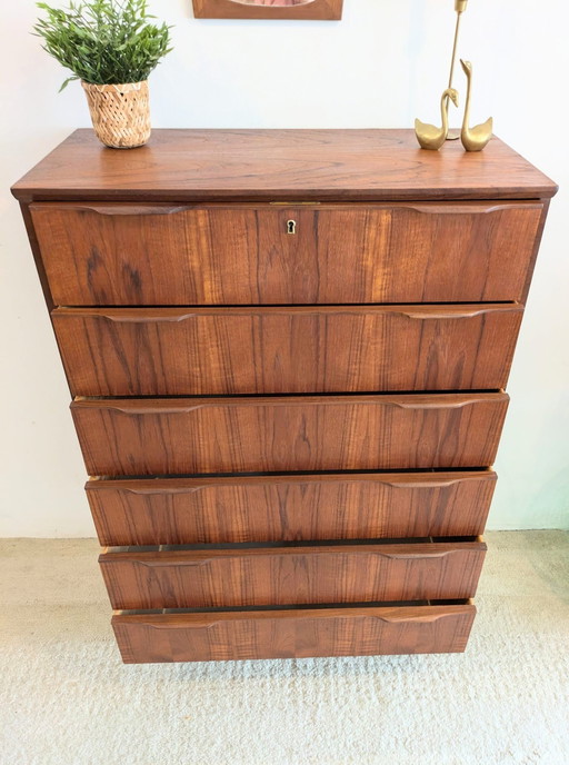 Danish Design Teak Chest of Drawers