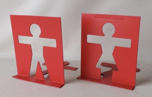 2 x Bookend Designed by Paul Baars