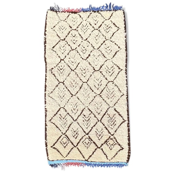 Image 1 of Beni Ouarain Berber Moroccan Wool Rug