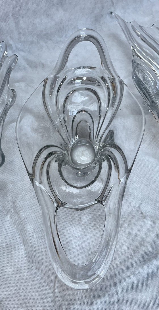 Image 1 of 3x Vannes Glass Table-Top