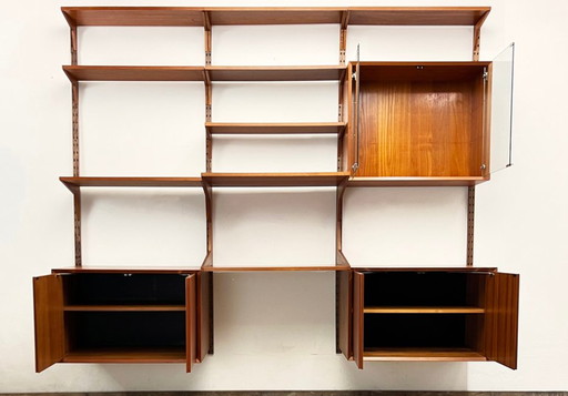 Teak Wood Wall Unit,  Royal System Shelf