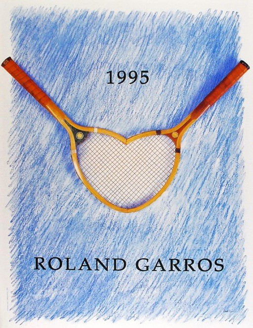 Donald Lipski ----Roland Garros 1995 (Rare)