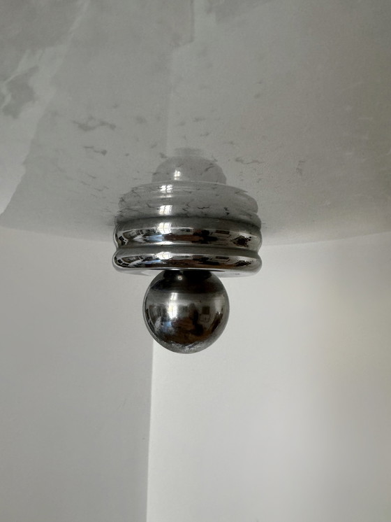 Image 1 of Art Deco Verre De Clichy ceiling light