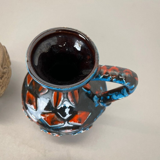 Image 1 of Coppia di vasi in ceramica vintage per Bay Ceramics, Germania, anni '60