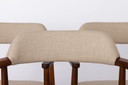 4 poltrone vintage in teak anni '70 - Design danese