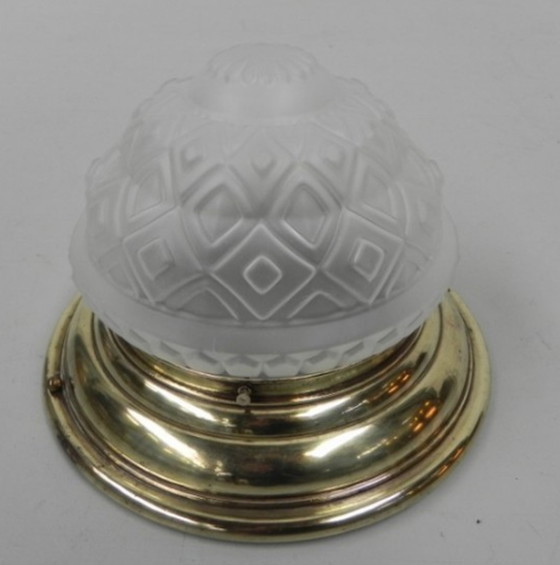 Image 1 of Art deco ceiling lamp