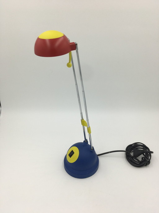 Memphis Style Halogen Desk Lamp