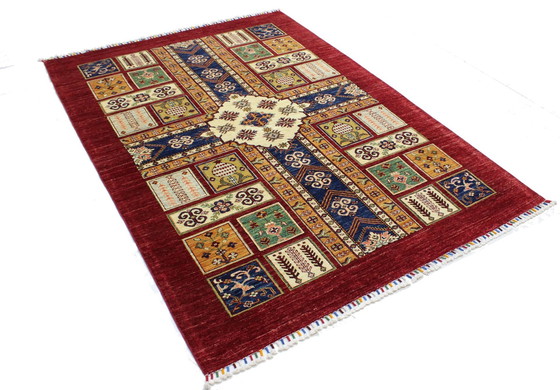 Image 1 of Original hand-knotted Ziegler carpet 206 X 147 Cm Top condition
