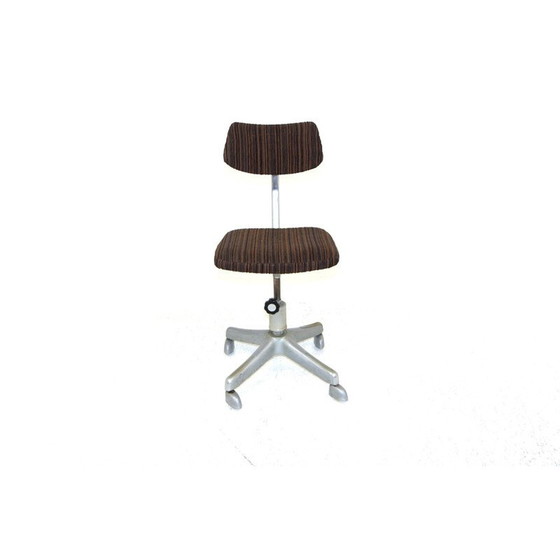 Image 1 of Vintage adjustable desk chair, Sweden 1950