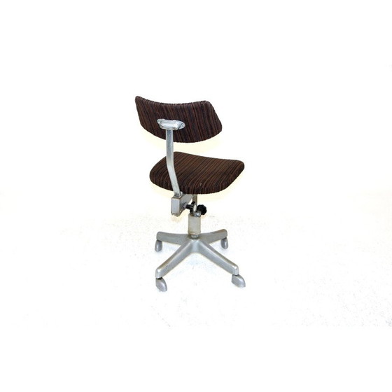 Image 1 of Vintage adjustable desk chair, Sweden 1950
