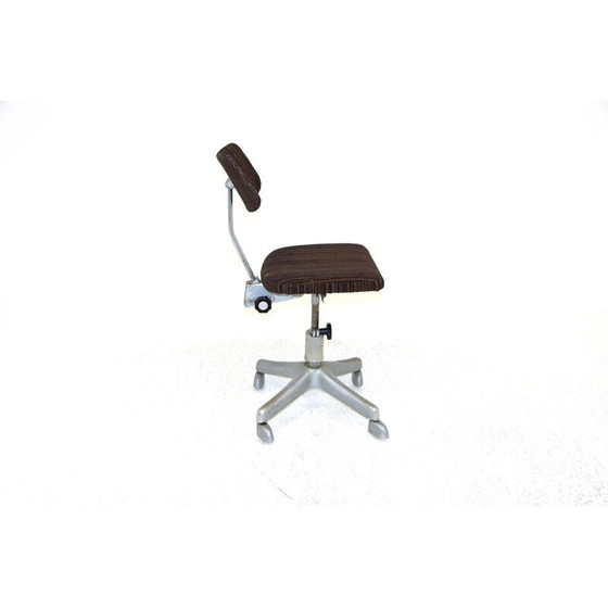 Image 1 of Vintage adjustable desk chair, Sweden 1950