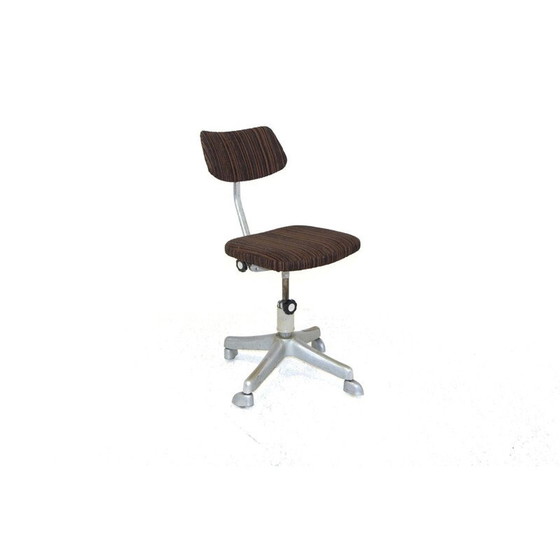 Image 1 of Vintage adjustable desk chair, Sweden 1950