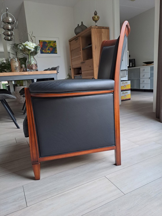 Image 1 of Fauteuil en cuir vintage